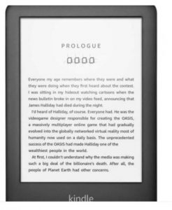 eBook Reader Kindle Touch, 6", 8GB, Wi-Fi, 10th Generation